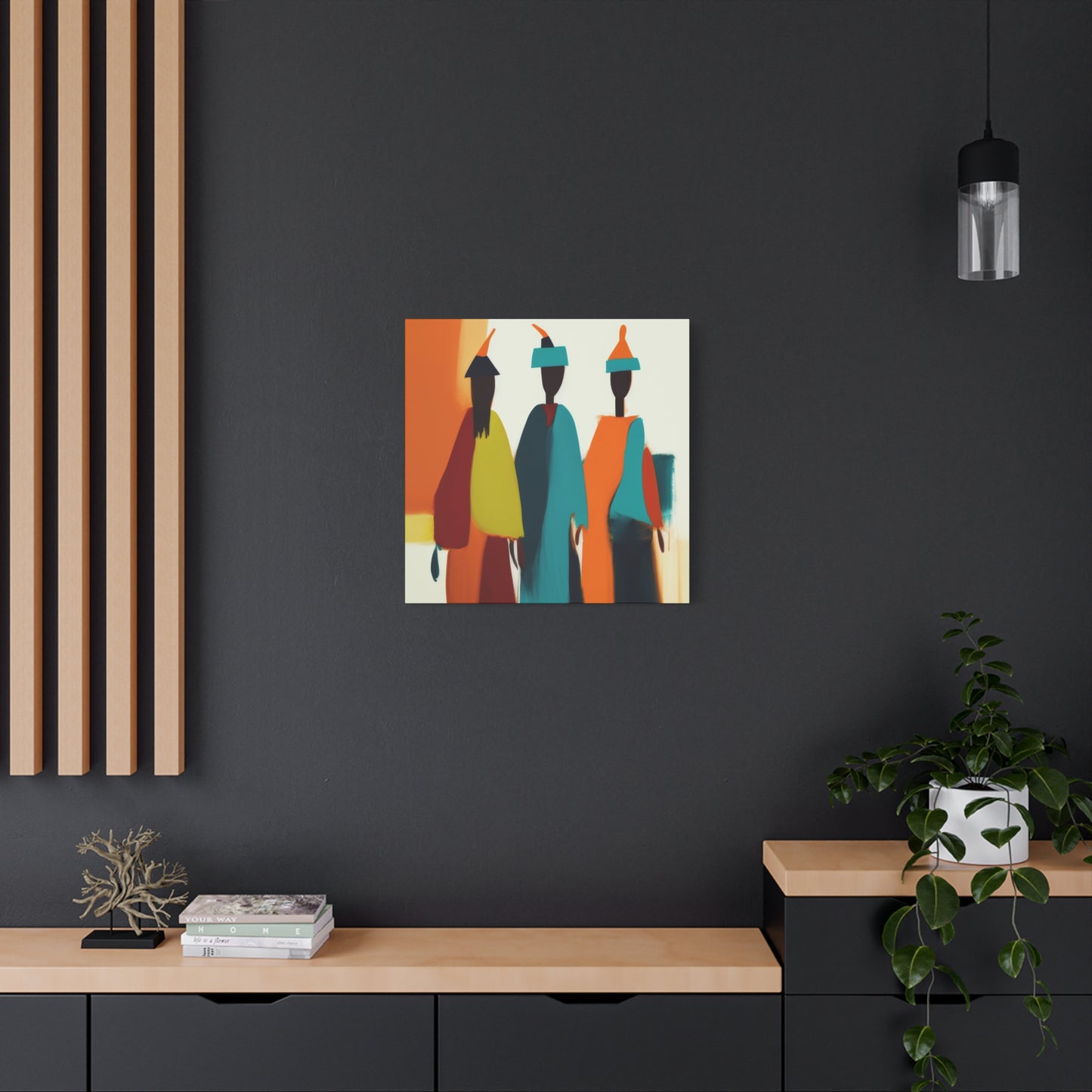 Tableau: Les Passeurs de Couleurs