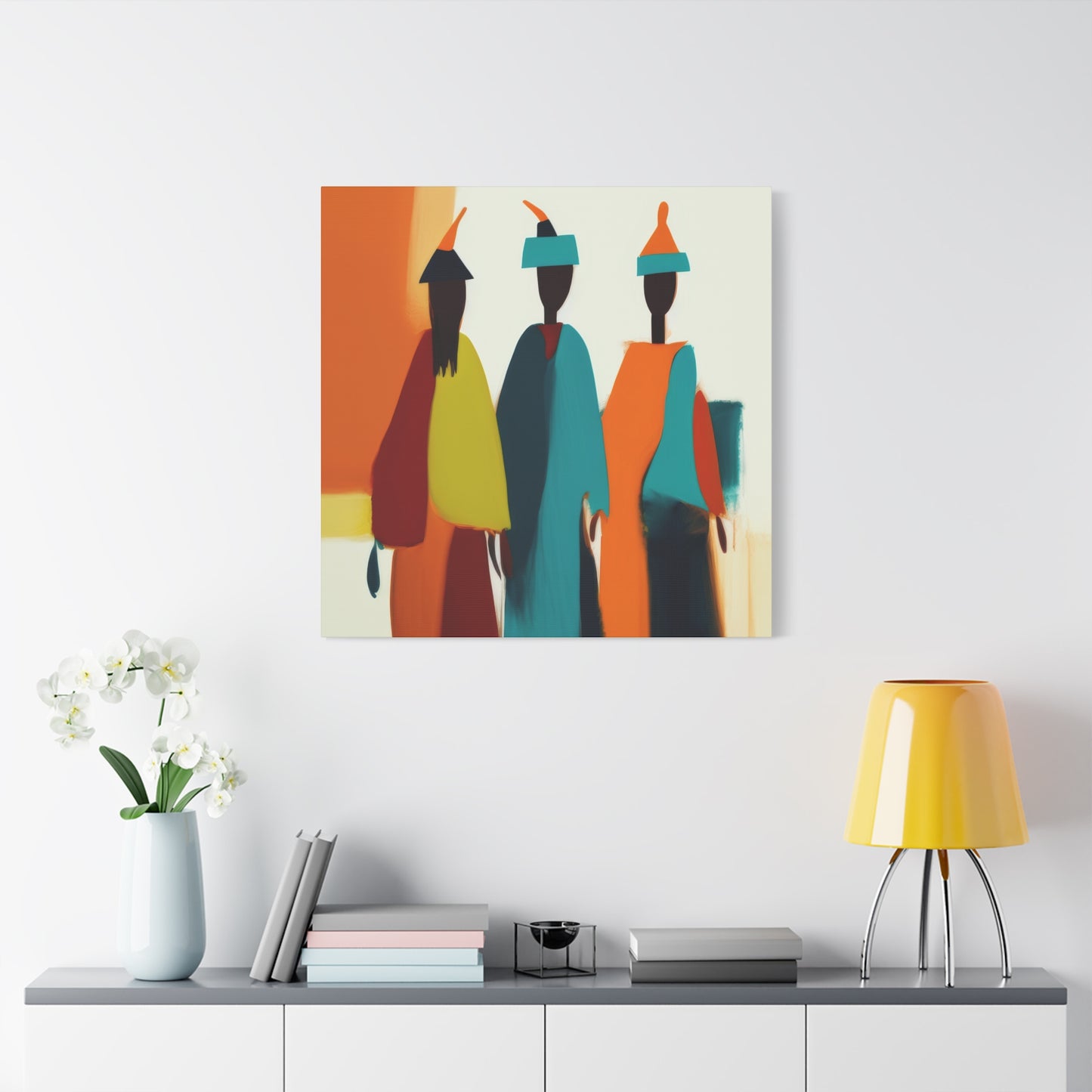 Tableau: Les Passeurs de Couleurs