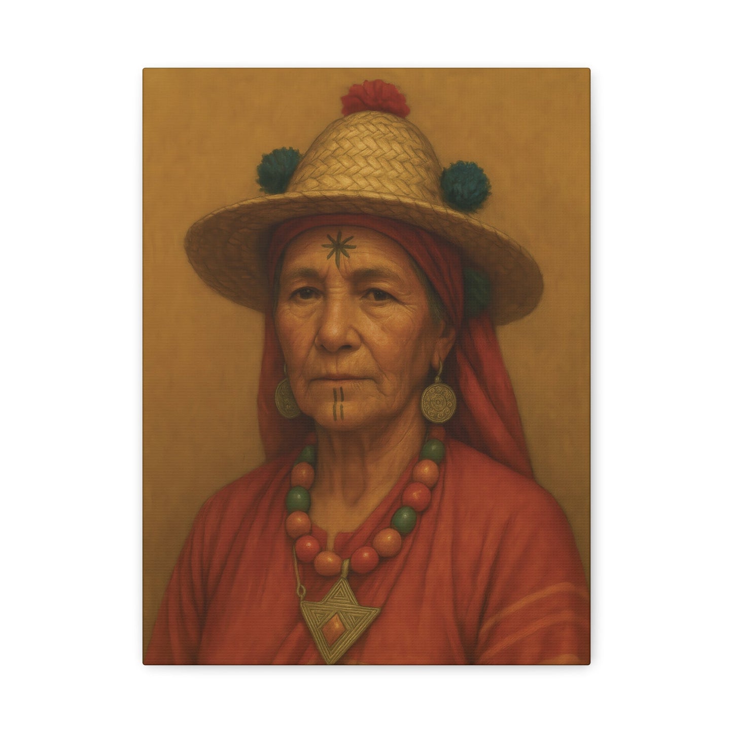 Tameɣart - 12″ x 16″ (Vertical) / 1.25’’ - Canvas