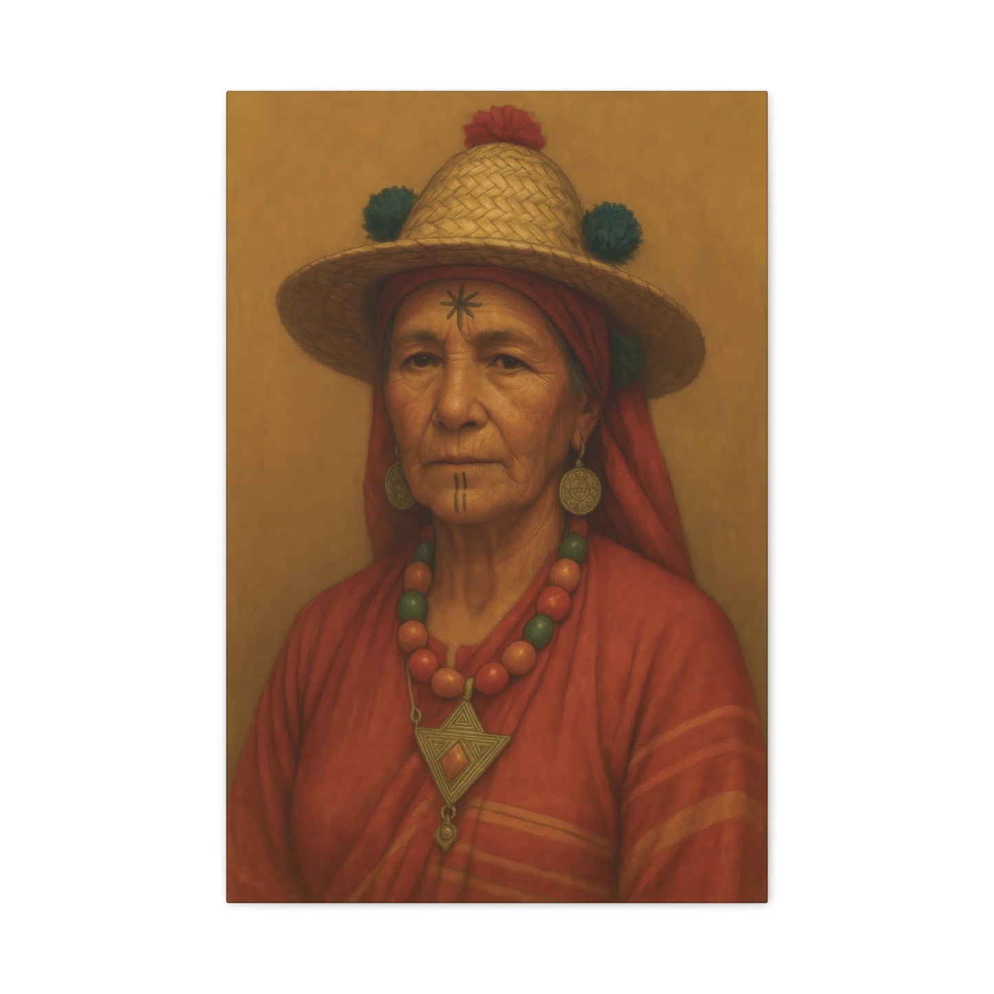 Tameɣart - 20″ x 30″ (Vertical) / 1.25’’ - Canvas