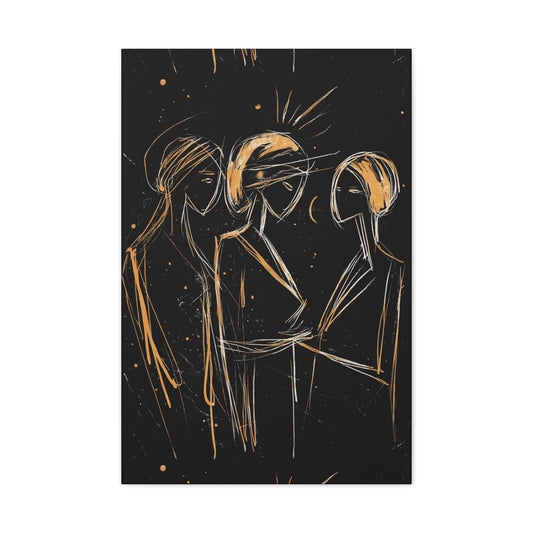 Les Constellées – tableau sur toile