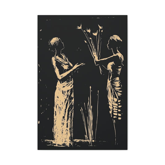 La Transmission – tableau sur toile