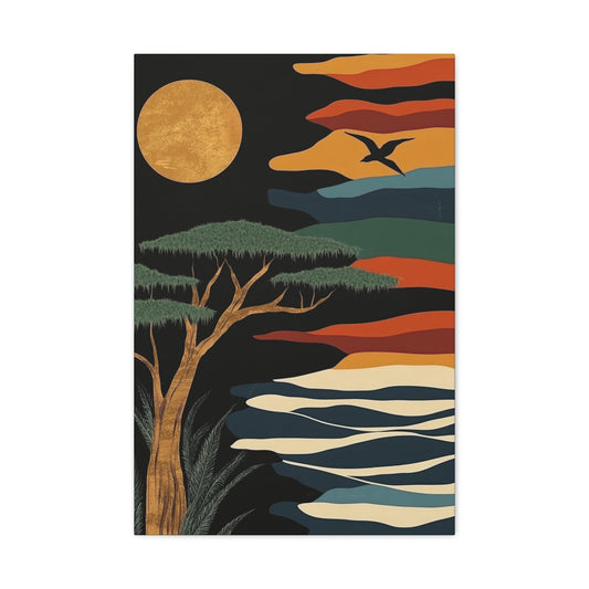 Les chants de la lumière – tableau sur toile